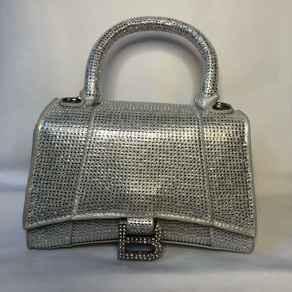 Hourglass Rhinestone Handbag
